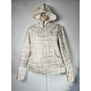 Columbia Women's Omni Shield Hooded‎ Insulated Jacket Sz M CREAM/GOLD